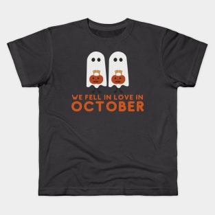 Ghost couple Kids T-Shirt